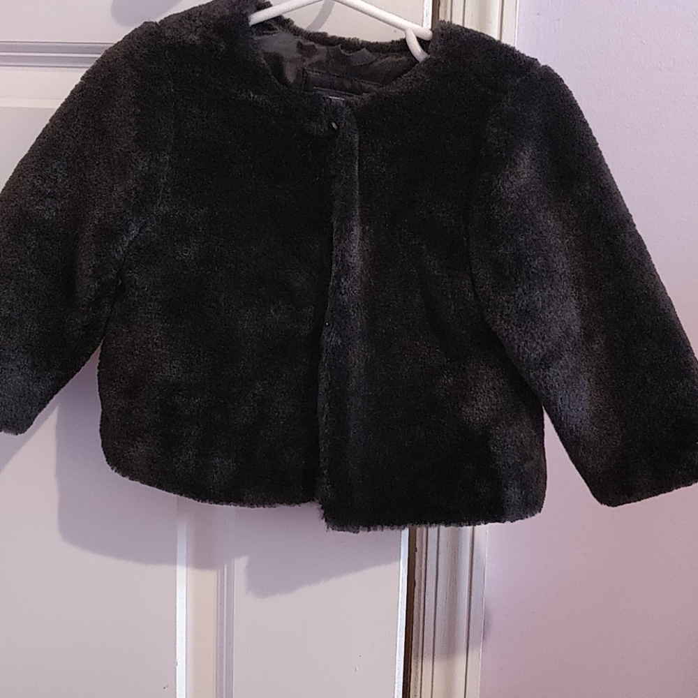 Faux fur jacket